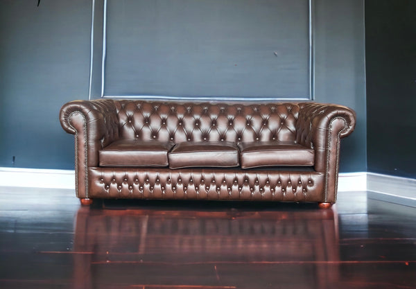 Classic 3 Seater Chesterfield Sofa