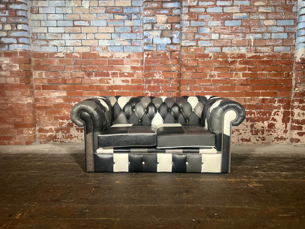 Monochrome Harlequin Chesterfield.