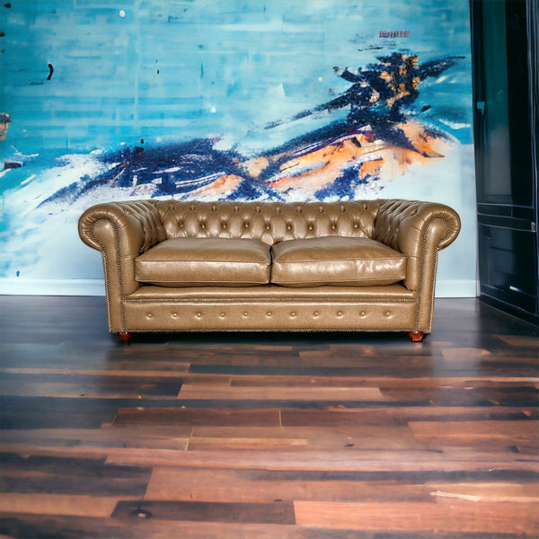 Classic Chesterfield in premium vegan leather. Ex photoshoot . save £700