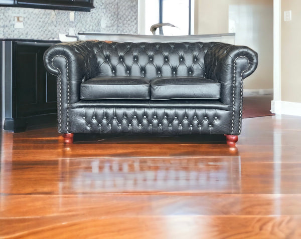 2 Seater Classic Chesterfield Sofa