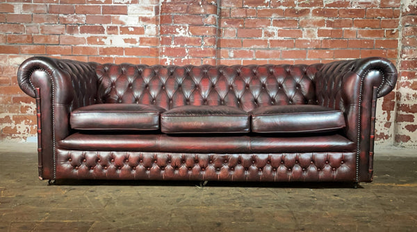 Vintage Classic 3 Seater Sofa